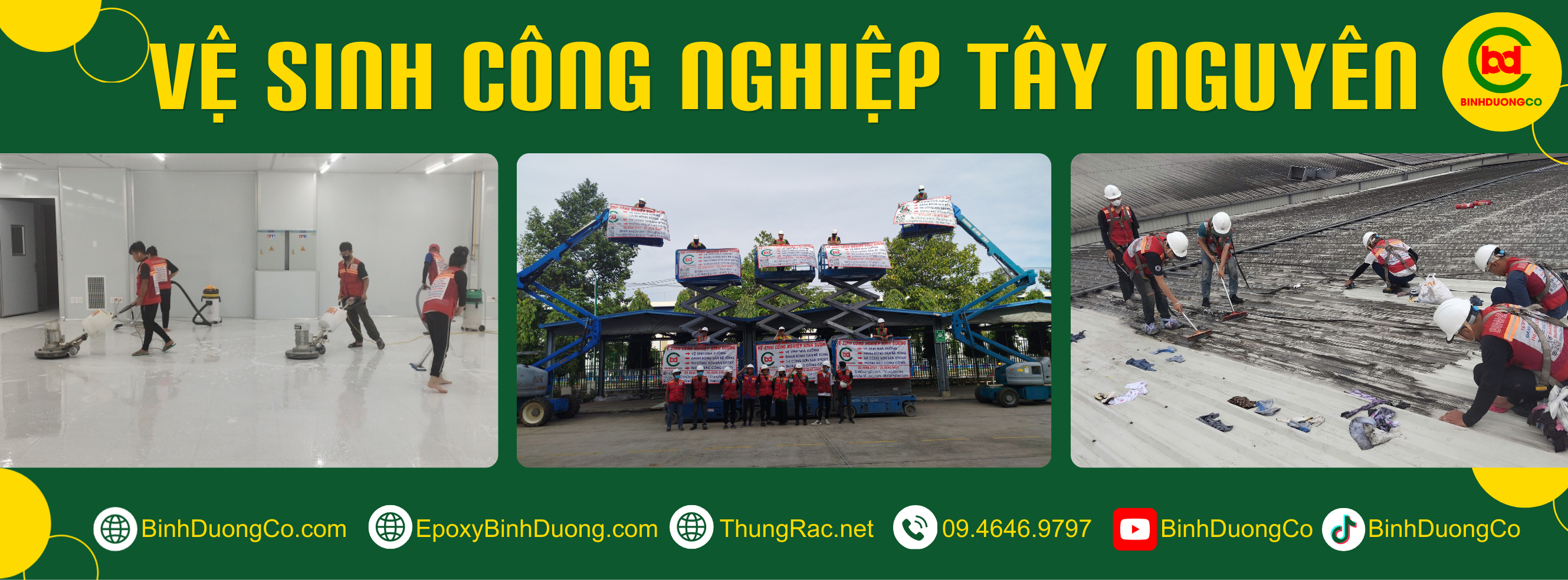 Vệ sinh công nghiệp Tây Nguyên